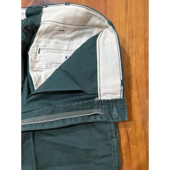 Vintage 60's Mens Work Trouser Pants Cotton Talon Zipper Workwear Cotton J3-19 - Picture 8 of 11